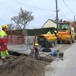 Travaux sur le réseau d'eau potable