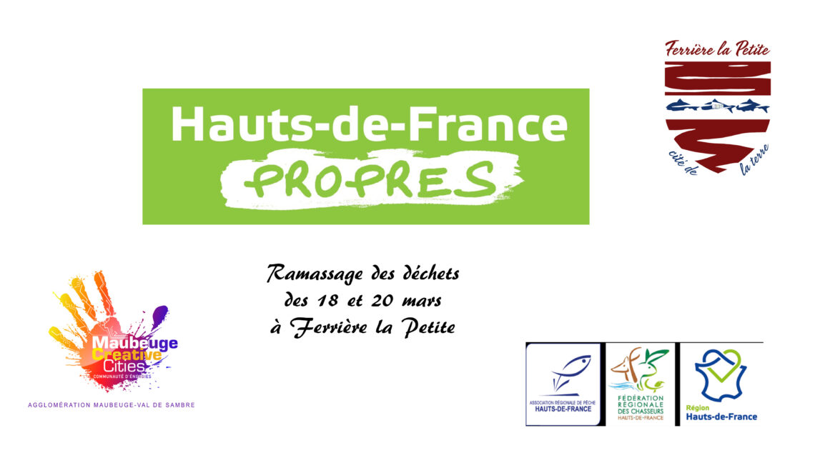 18 & 20 mars : « Hauts de France Propres » : Ramassage des déchets