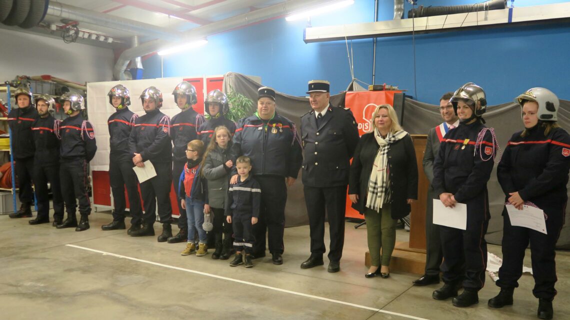 10 Décembre : Sainte Barbe chez les Sapeurs Pompiers