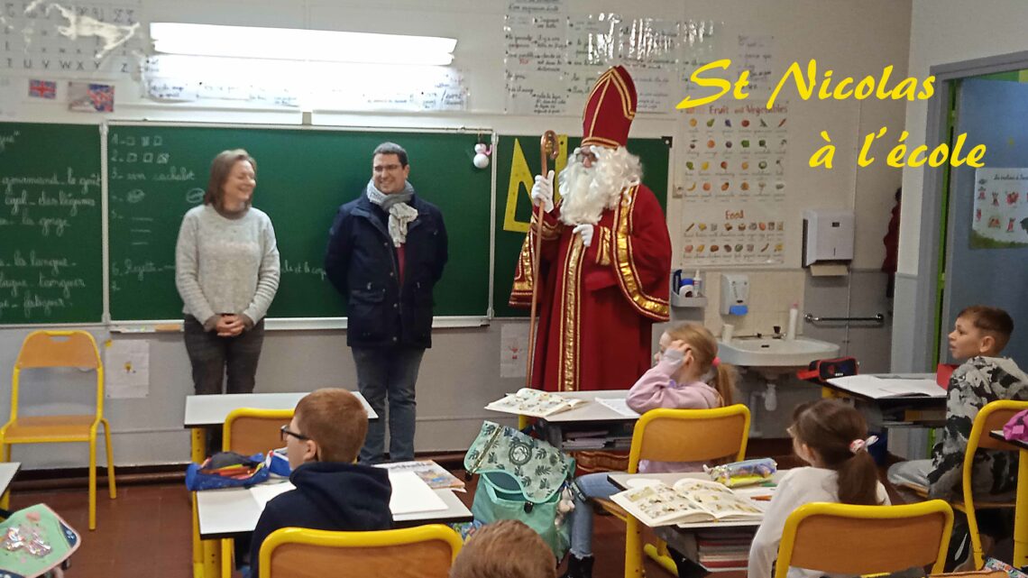 6 décembre : St Nicolas à l’école