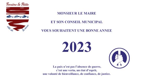 13 janvier 2023 : Vœux du maire