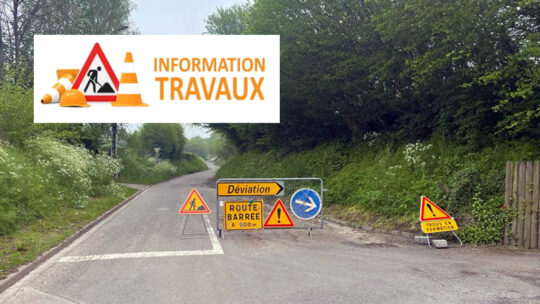 Travaux dans le village