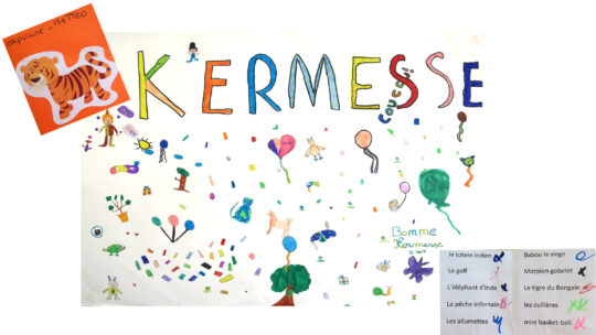 23 juin 2023 : Kermesse à la cantine