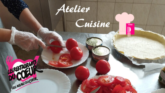 27 septembre 2023 : Atelier cuisine, Restos du cœur