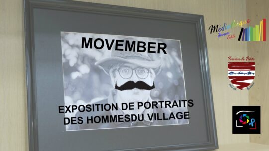 3 novembre 2023 : Inauguration de l’exposition Movember
