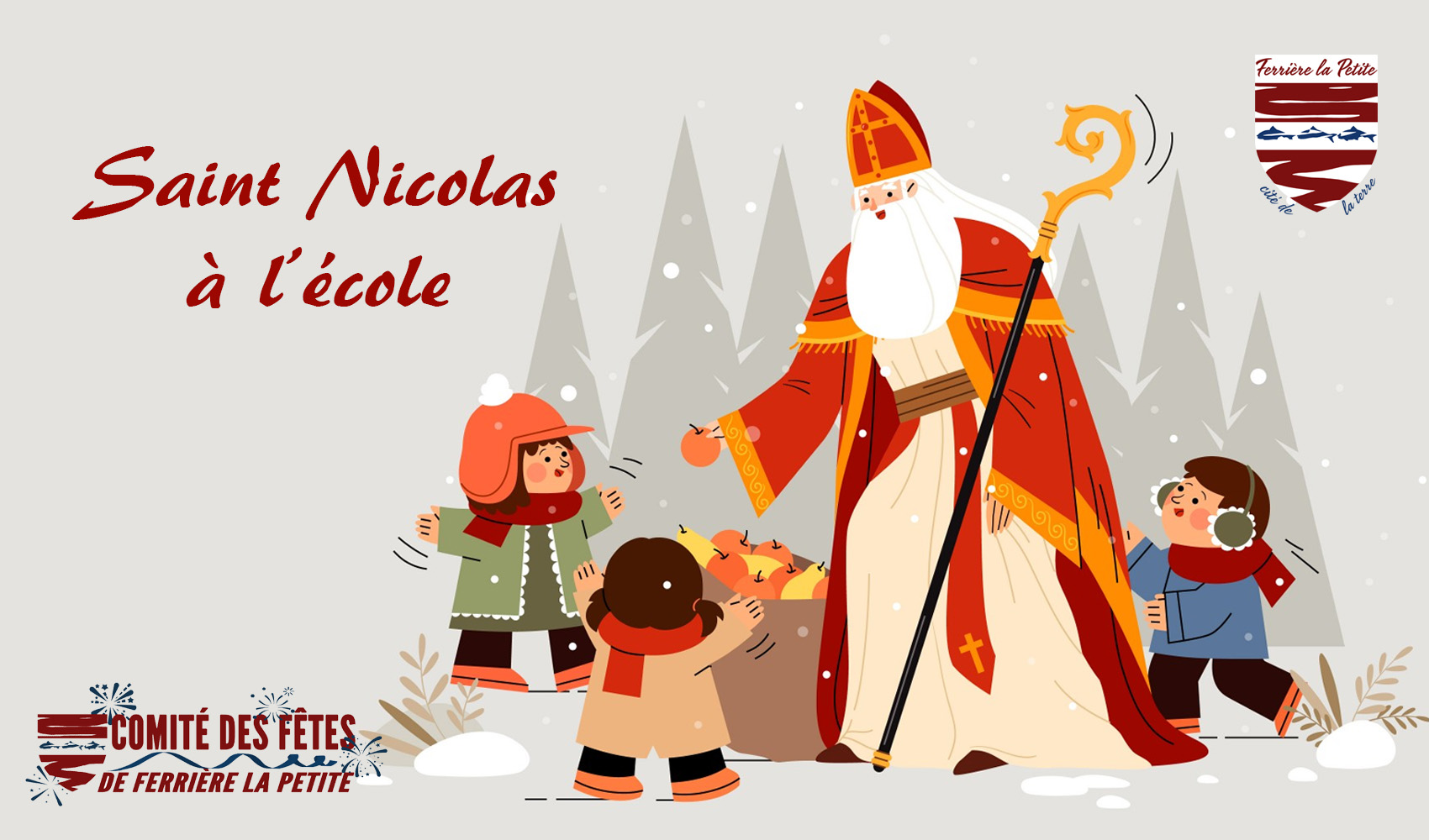 FERRIERE LA PETITE - 5 décembre 2024 : Saint Nicolas à l'école