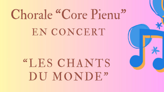 5 juillet 2025 : Les Chants du Monde