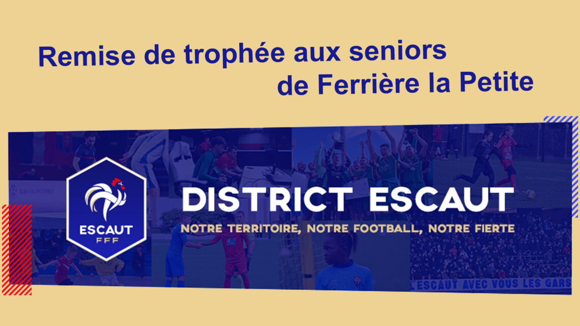2 Octobre 2025 : Foot, remise du trophée champion