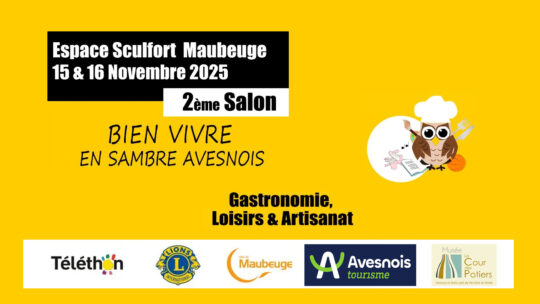 15 & 16 Novembre 2025 : 2ème salon Bien Vivre en Sambre Avesnois